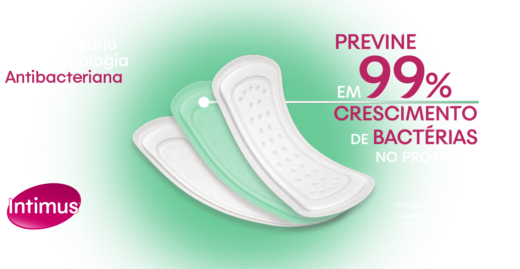 previne 99% em crescimento de bactérias no protetor