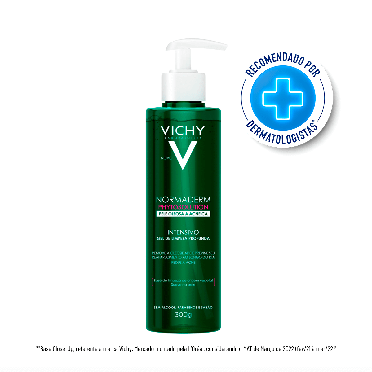 Gel de Limpeza Facial Vichy Normaderm Phytosolution Pele Oleosa a Acneica 300g Menor preço em Gel de Limpeza Facial Vichy Normaderm Phytosolution Pele Oleosa a Acneica 300g