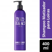 BED HEAD SHAMPOO DUMB BLOND PURP TON 400ML