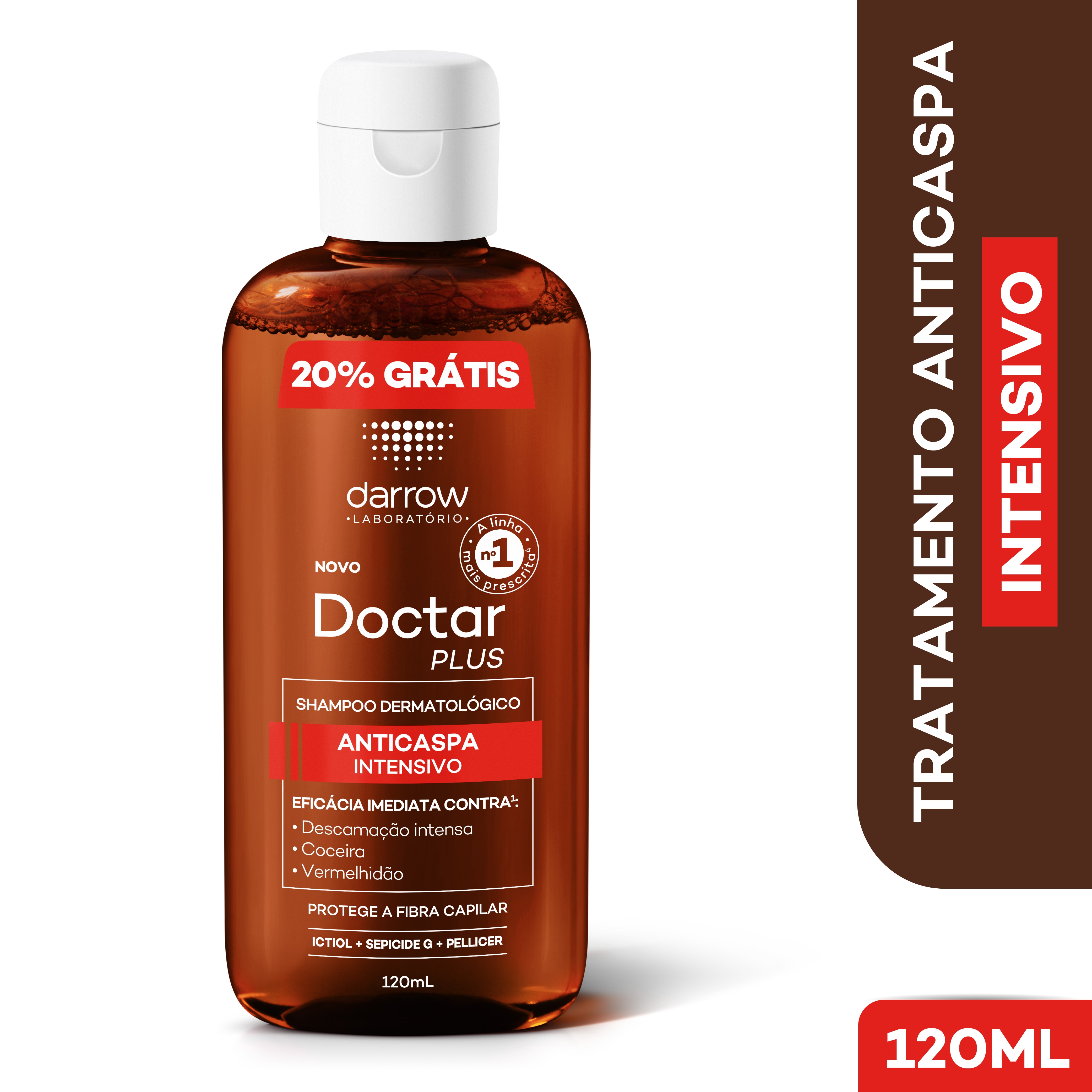 Shampoo Anticaspa Darrow Doctar Plus 120ml