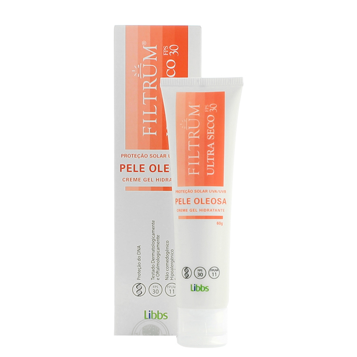 Protetor Solar Facial Filtrum Ultra Seco FPS 30 com 60g 60g