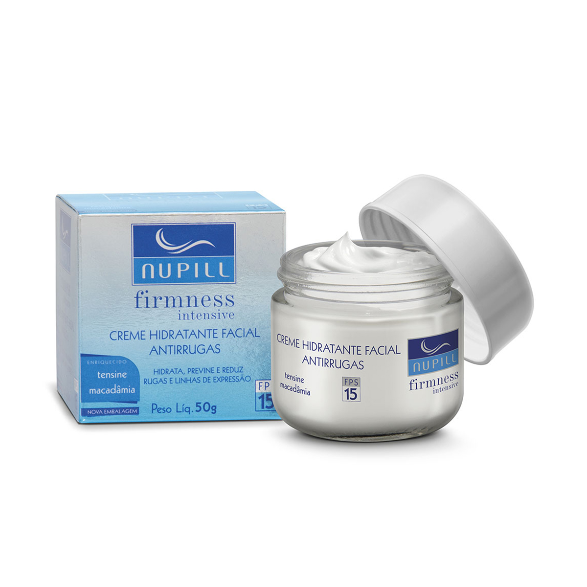 Creme Hidratante Facial Antirrugas Nupill FPS 15 com 50g Menor preço em Creme Hidratante Facial Antirrugas Nupill FPS 15 com 50g