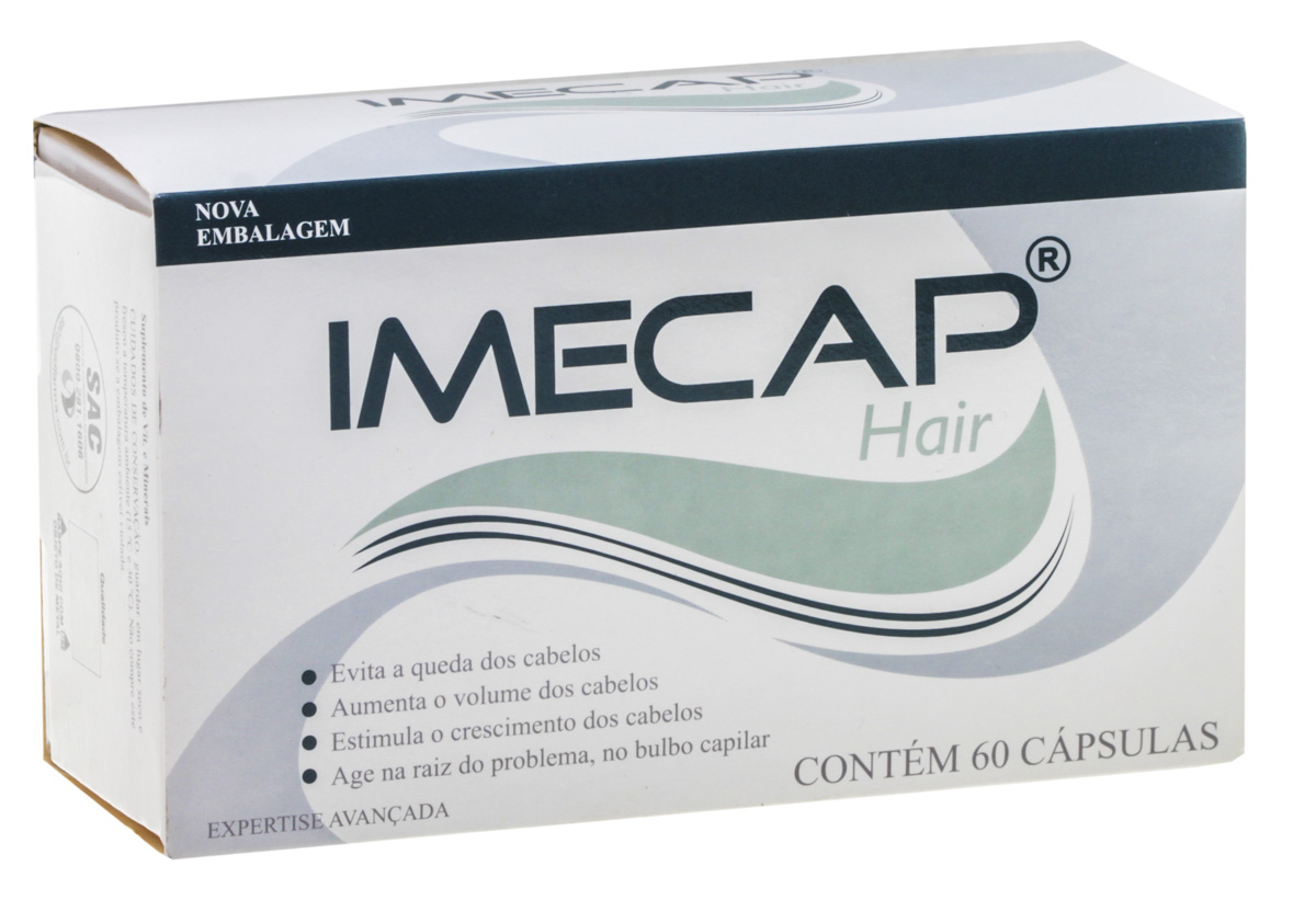 Imecap Hair 60 cápsulas | Drogasil
