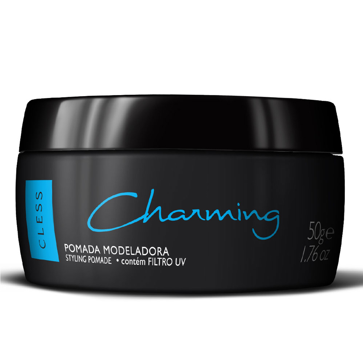 CHARMING POMADA MODELADORA BLACK 50G Menor preço em CHARMING POMADA MODELADORA BLACK 50G