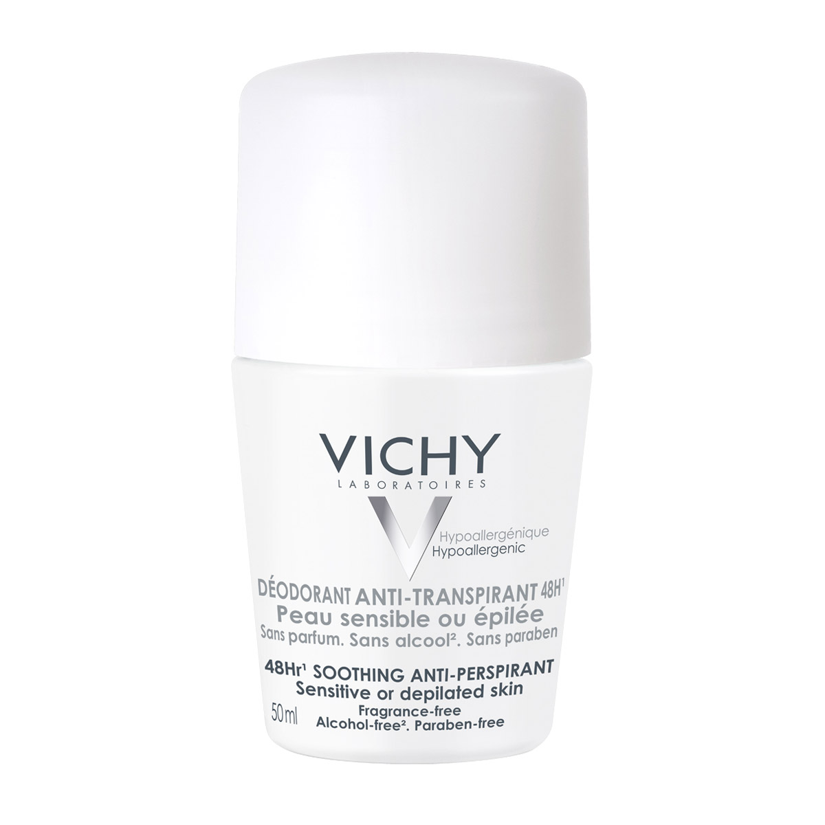 Desodorante Vichy Peles Sensíveis Roll-On Antitranspirante 50ml Menor preço em Desodorante Vichy Peles Sensíveis Roll-On Antitranspirante 50ml