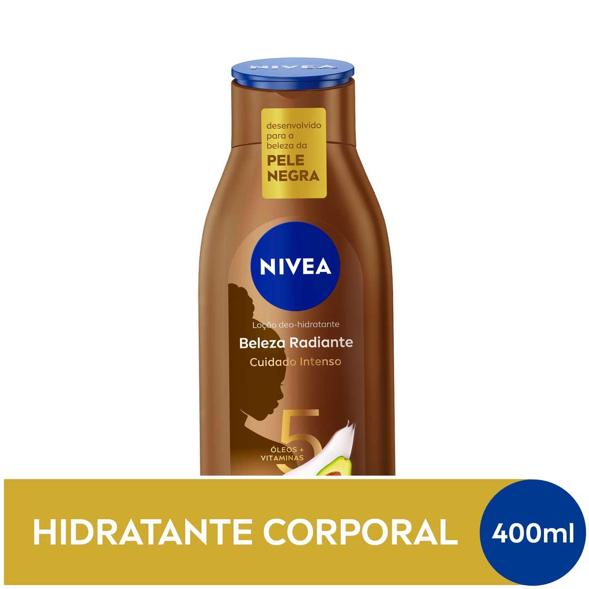 Loção Deo Hidratante Nivea Beleza Radiante Cuidado Intenso 400ml
