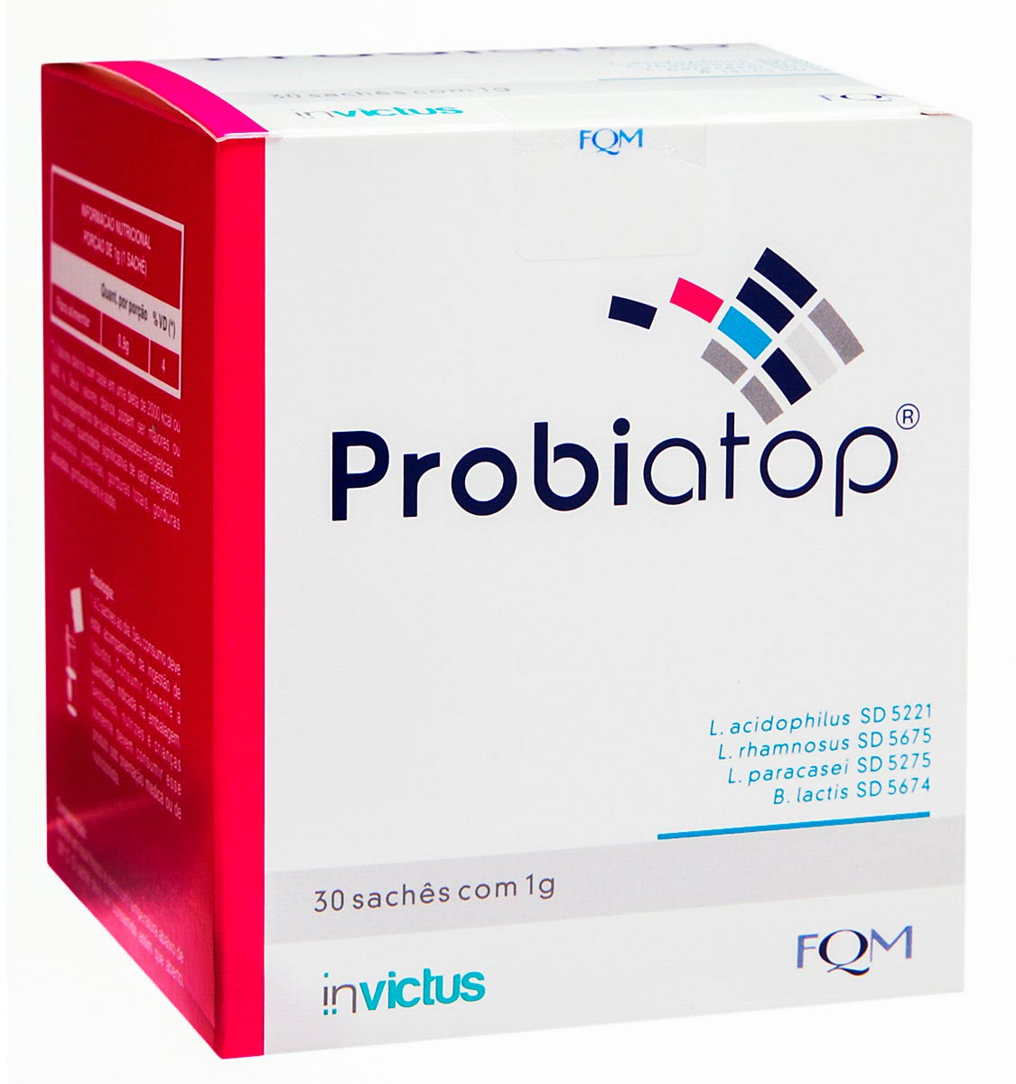 Probiatop Mix de Probióticos com 30 sachês de 1g Menor preço em Probiatop Mix de Probióticos com 30 sachês de 1g