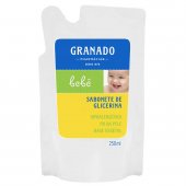 GRANADO SABONETE INFANTIL GLICERINA BEBE TRADICIONAL REFIL 250ML