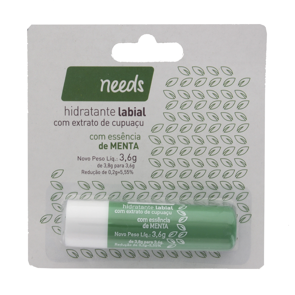 Hidratante Labial Needs Menta 3,6g