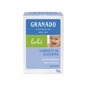 GRANADO SABONETE INFANTIL GLICERINA BEBE LAVANDA 90G