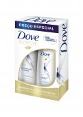 Kit Dove Reconstrução Completa com 1 Shampoo de 400ml + 1 Condicionador de 200ml