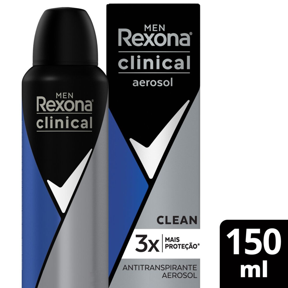 Desodorante Stick Antitranspirante Rexona Clinical 58 gr Extra Dry