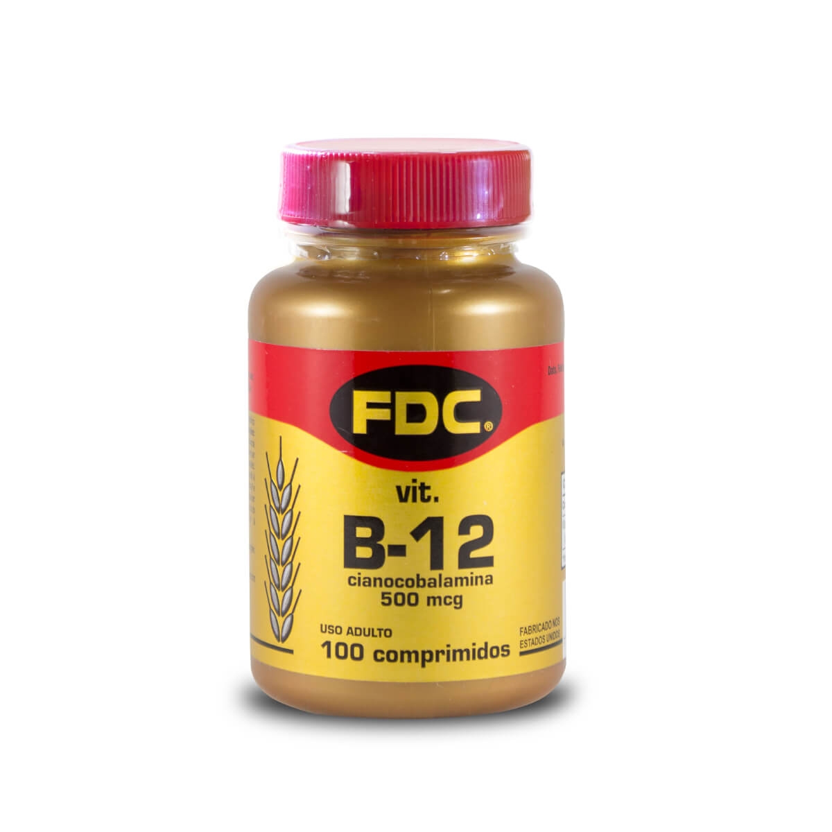 FDC VITAMINA B-12 CIANOCOBALAMINA 500 MCG 100 COMPRIMIDOS Menor preço em FDC VITAMINA B-12 CIANOCOBALAMINA 500 MCG 100 COMPRIMIDOS