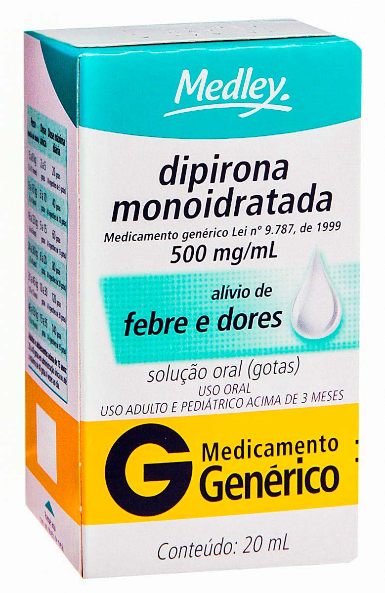 qual dosagem de dipirona para bebe
