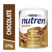 Suplemento Alimentar Nutren Senior 50+ Sabor Chocolate com 370g