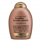 Shampoo OGX Brazilian Keratin Smooth com 385ml