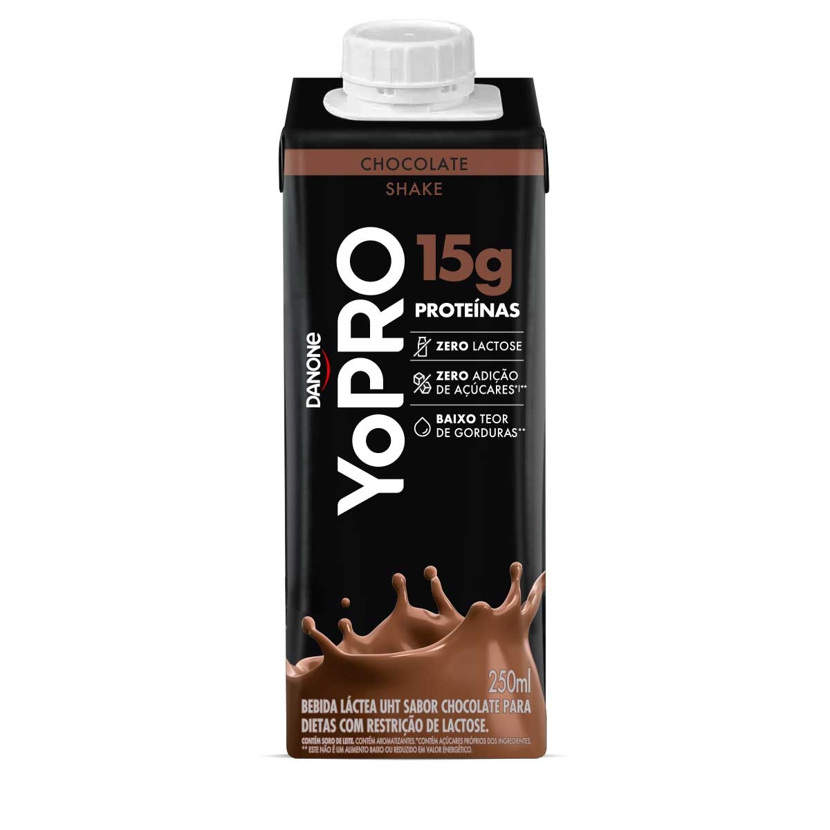 Danone YoPRO Bebida Láctea Protein Chocolate com 250ml