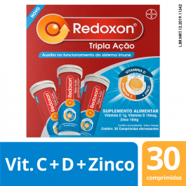 Redoxon Tripla Ação com 30 comprimidos