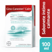 GINO CANESTEN CALM SABONETE INTIMO EM GEL COM 100ML