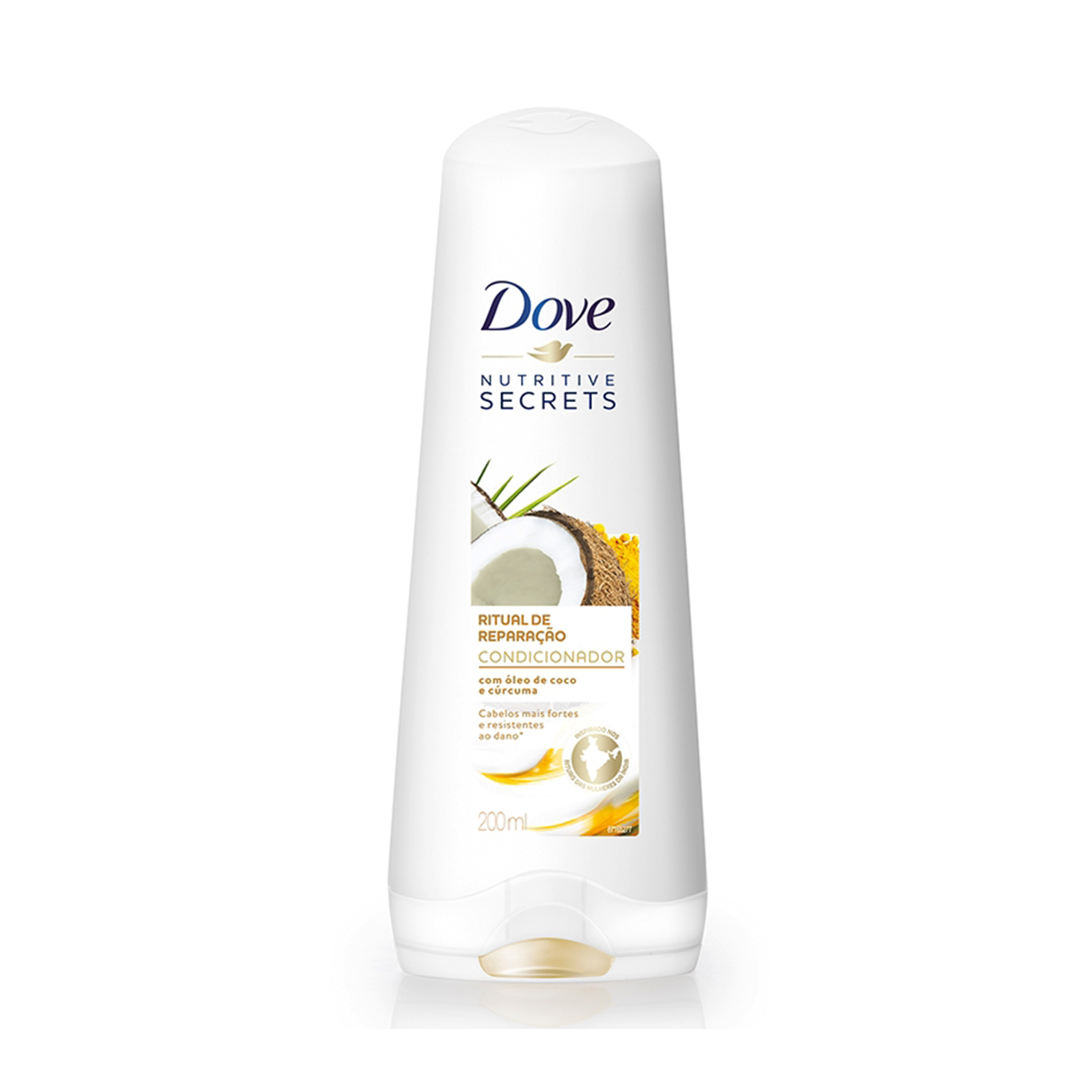 Condicionador Dove Ritual de Reparação com 200ml Menor preço em Condicionador Dove Ritual de Reparação com 200ml