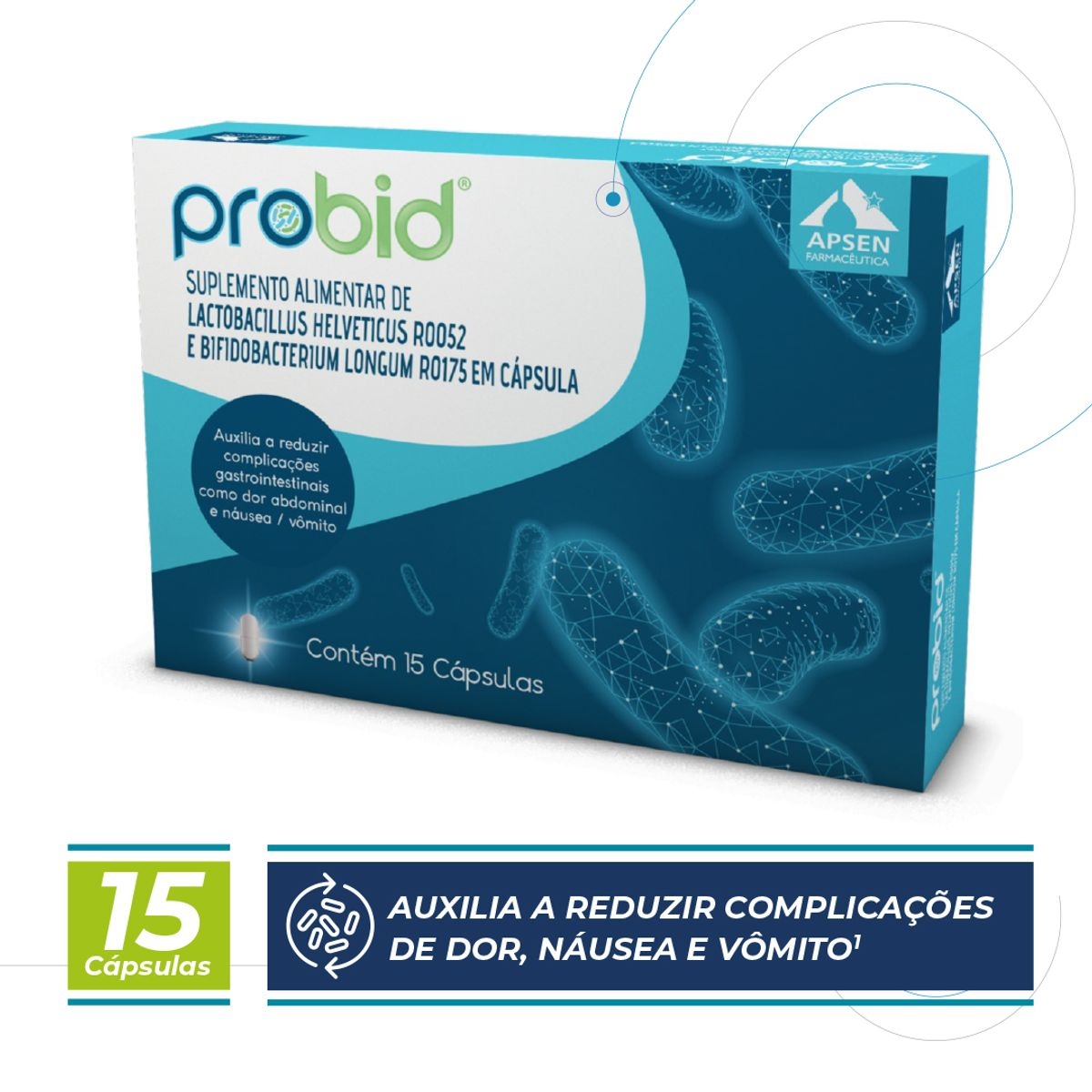 Suplemento Alimentar Probid 15 cápsulas: Encontre online | Drogasil