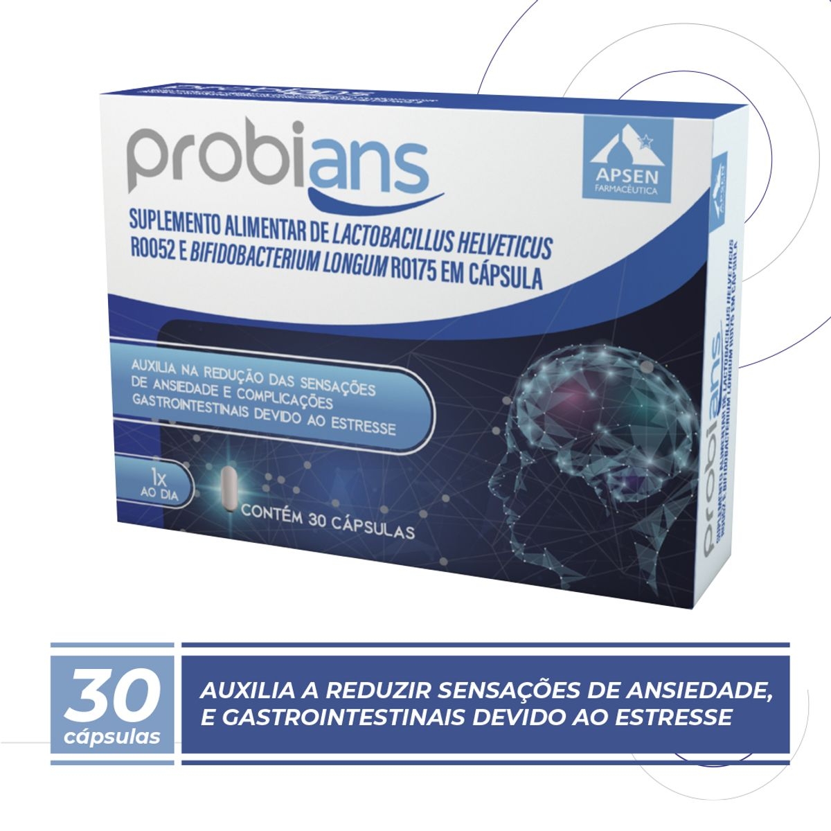 Suplemento Alimentar Probians 30 cápsulas com menor preço | Drogasil