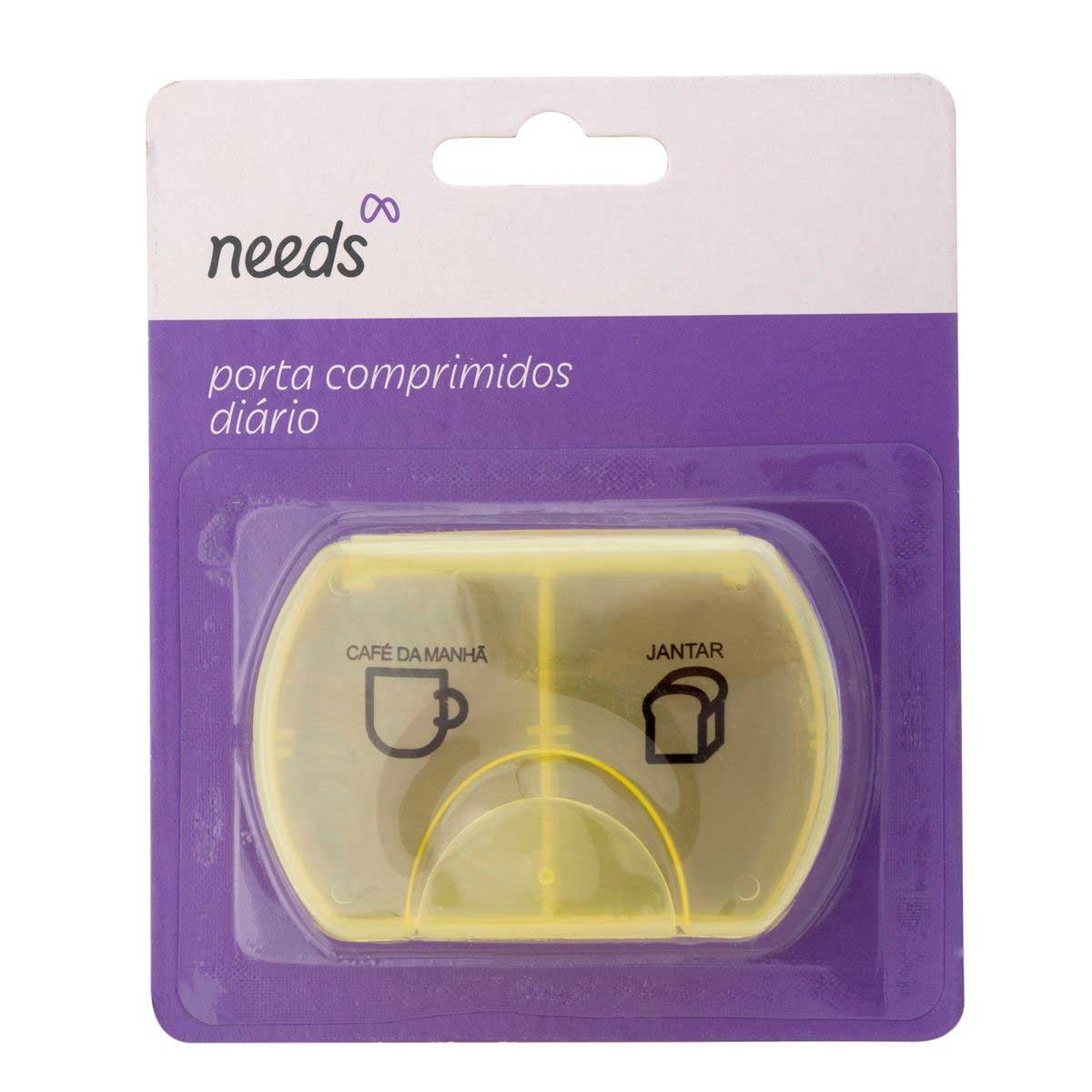Porta Comprimidos Diário Needs com 1 unidade Menor preço em Porta Comprimidos Diário Needs com 1 unidade