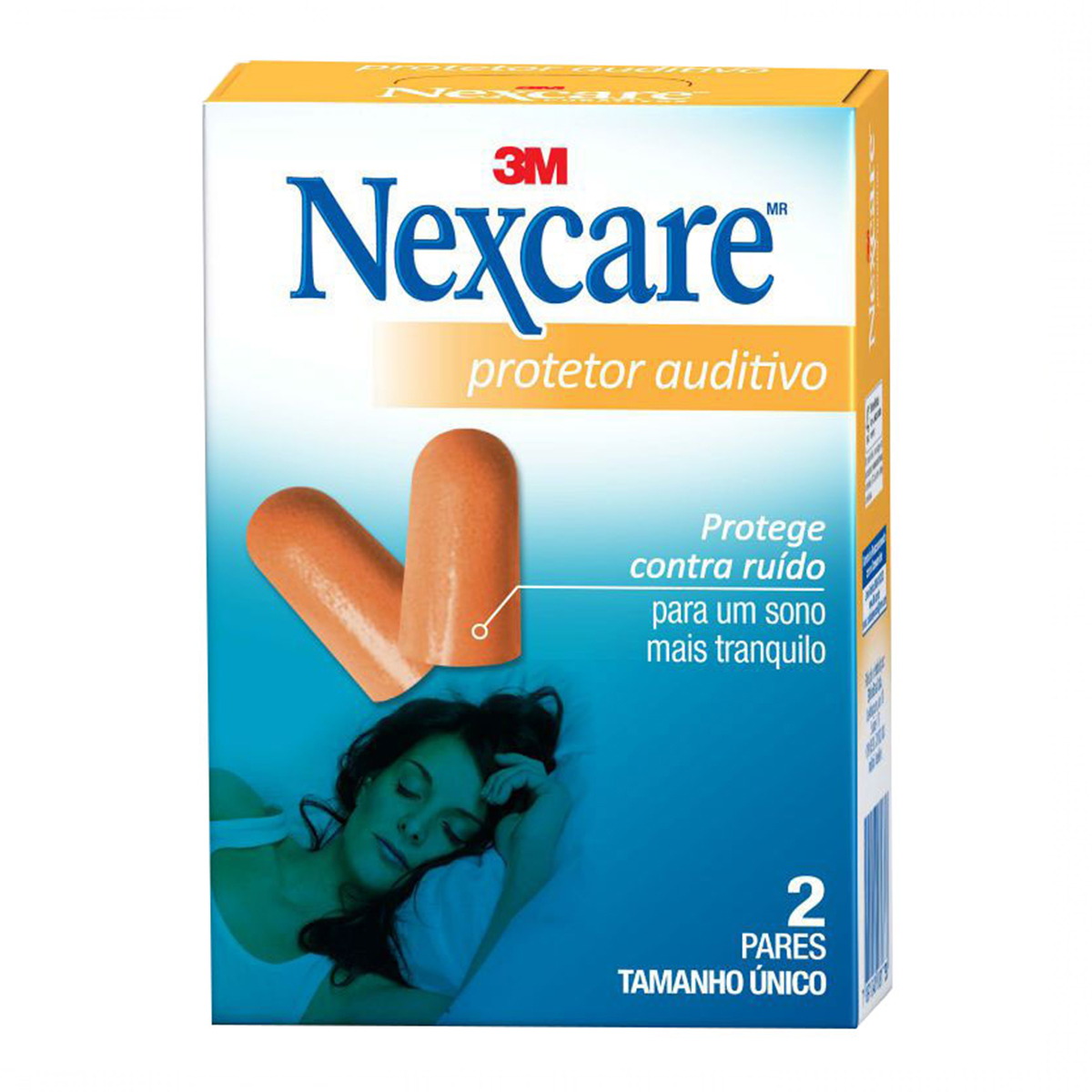 Protetor Auditivo Nexcare com 2 pares Menor preço em Protetor Auditivo Nexcare com 2 pares