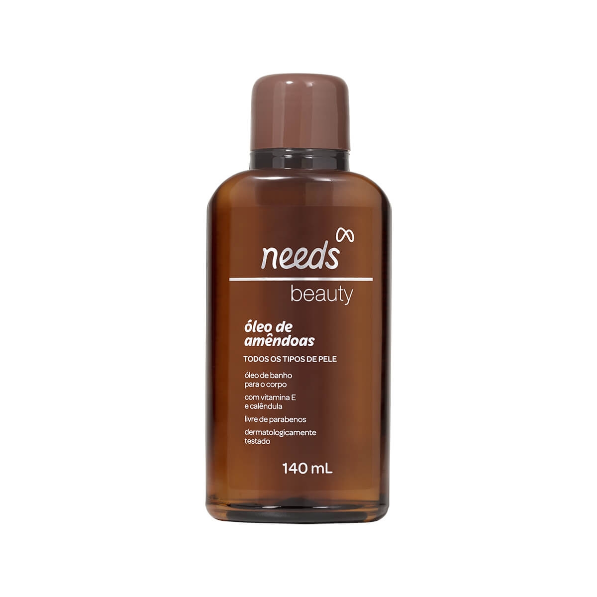 Óleo de Amêndoas para o Banho Needs Beauty com 140ml