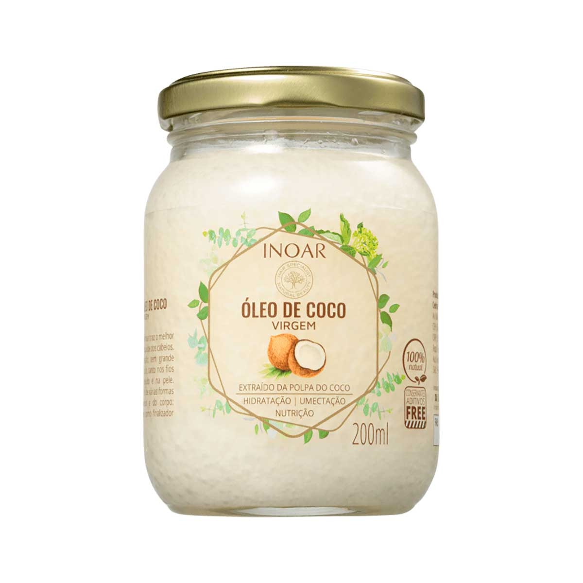 Óleo de Coco Capilar Inoar 200ml