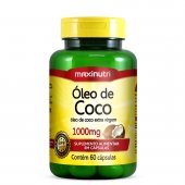 Óleo de Coco Extra Virgem 1000mg Maxinutri 60 cápsulas