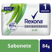 Sabonete em Barra Rexona Antibacterial Aloe