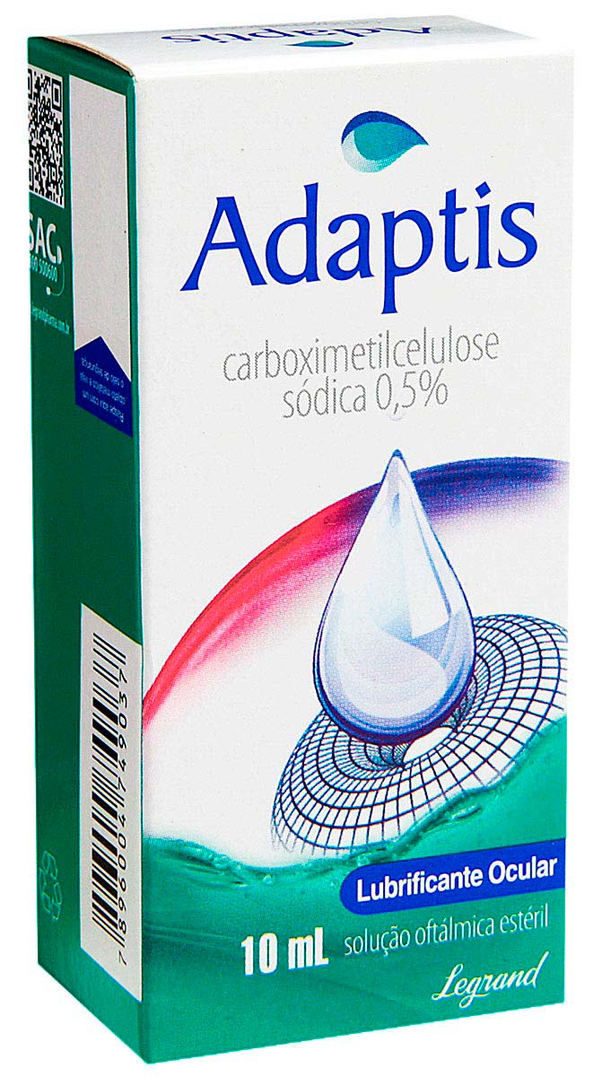 Colírio Adaptis 0,5% com 10ml