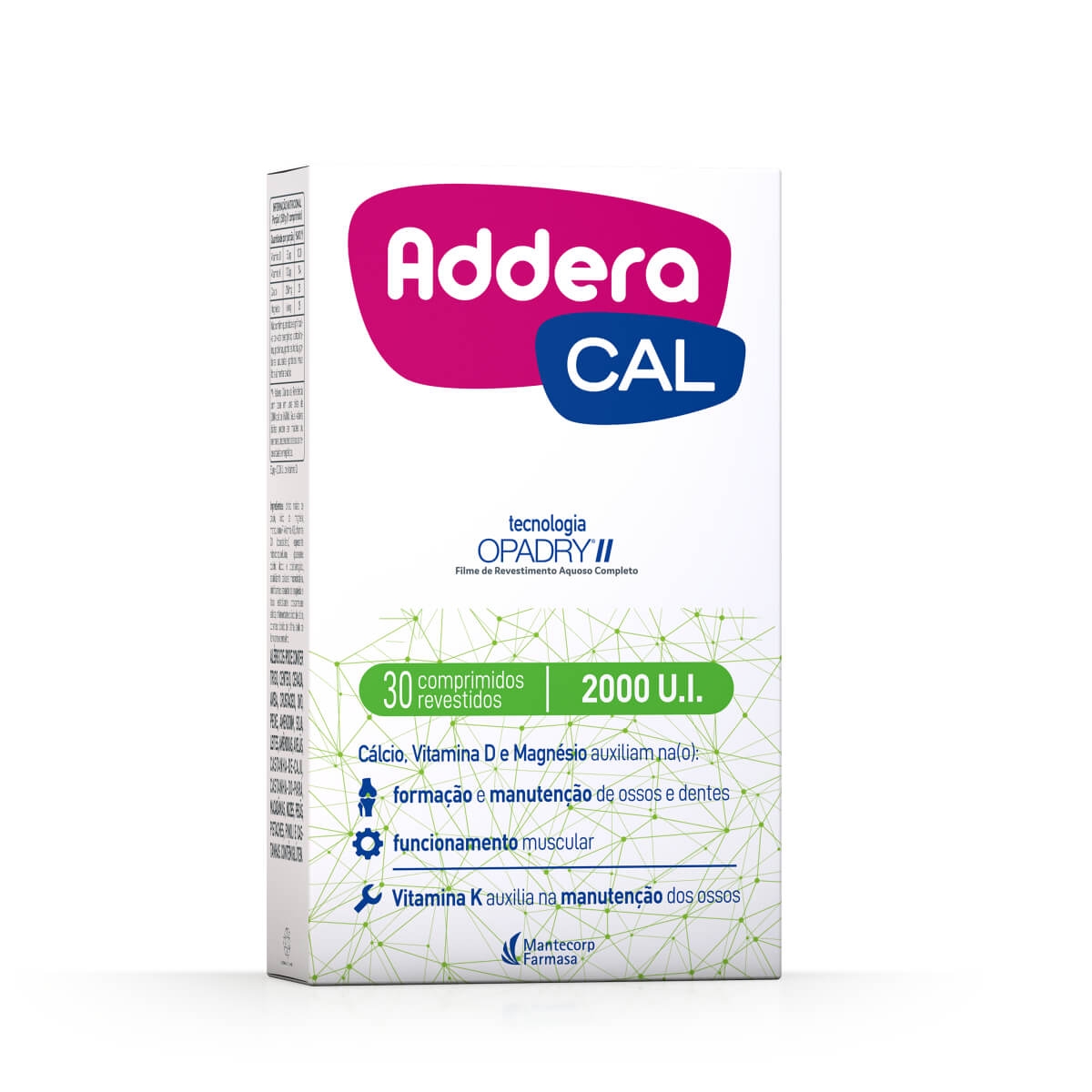 Suplemento Alimentar Addera CAL 2.000UI com 30 comprimidos Menor preço em Suplemento Alimentar Addera CAL 2.000UI com 30 comprimidos