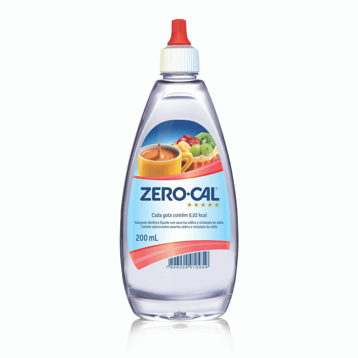 Adoçante Líquido Zero-Cal com 200ml Menor preço em Adoçante Líquido Zero-Cal com 200ml
