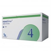 Agulha para Caneta Aplicadora de Insulina Novofine 32G 4mm com 100 unidades