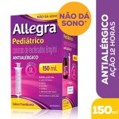 Allegra Pediátrico 6mg/ml Suspensão Oral 150ml