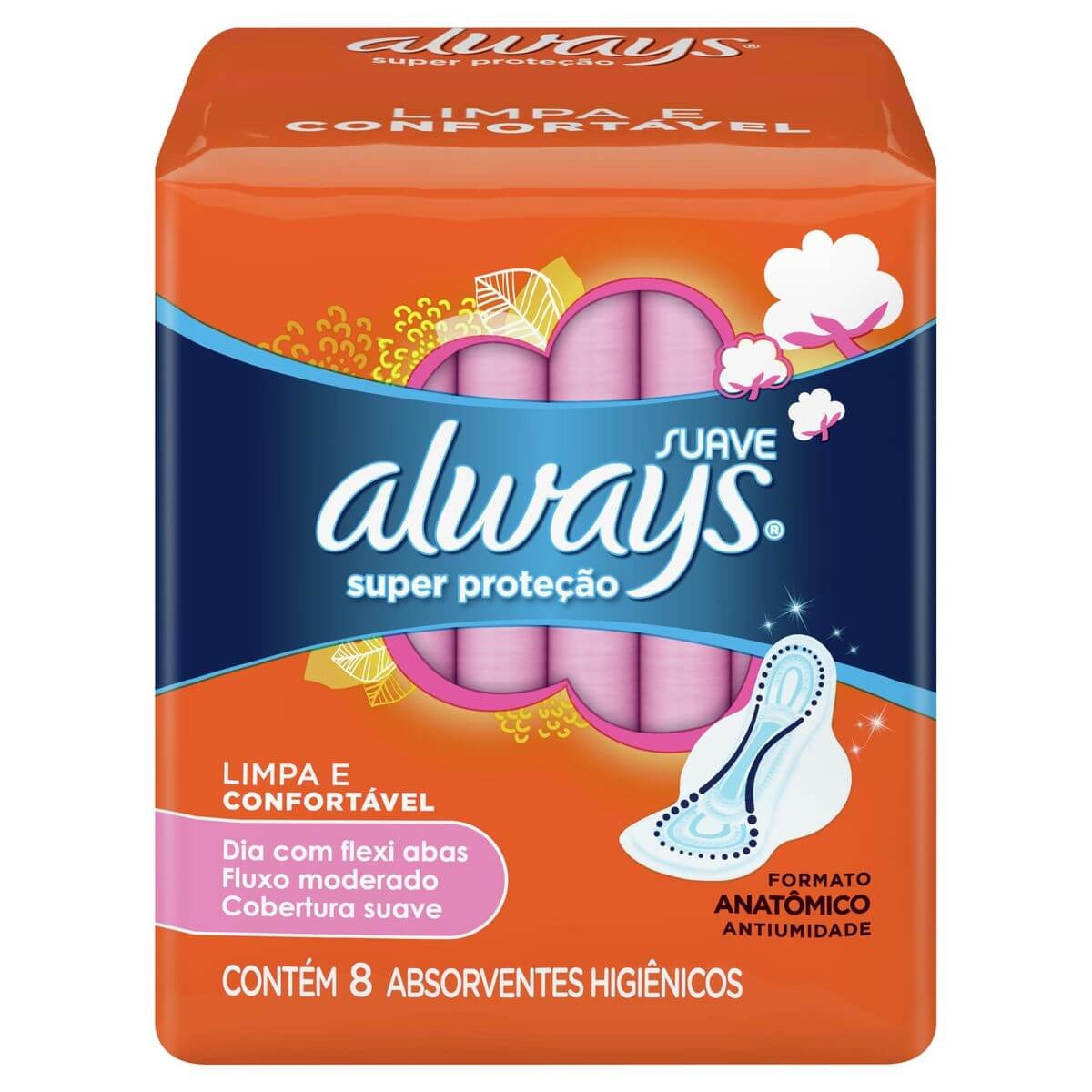 Tipos De Absorvente Seco E Suave - RETOEDU