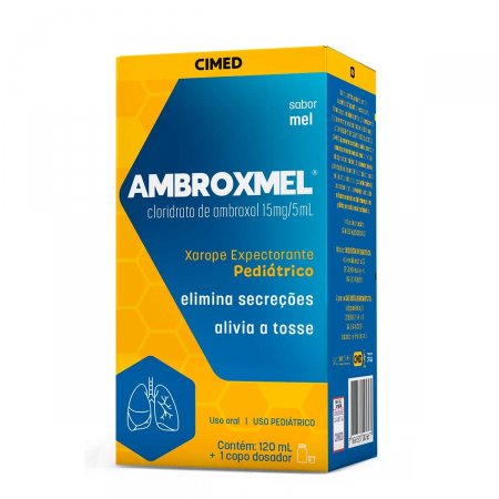 AMBROL XAROPE INFANTIL 15MG/5ML 100ML - AMBROXIMEL