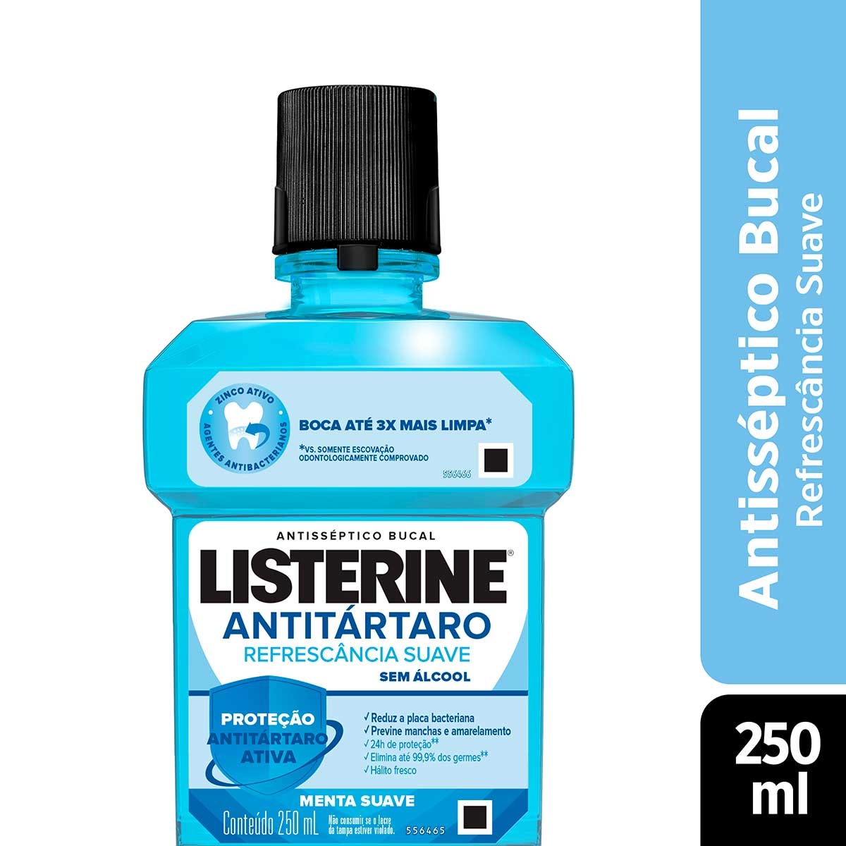 Enxaguante Antisséptico Bucal Listerine Tartar Control Zero Álcool ...