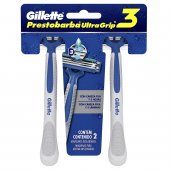 Gillette Prestobarba UltraGrip 3 Barbeador Descartável com 2 unidades