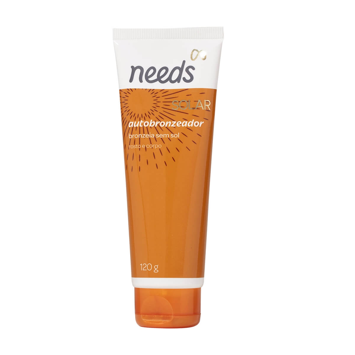 Creme Autobronzeador Needs Solar Rosto e Corpo com 120g 120g