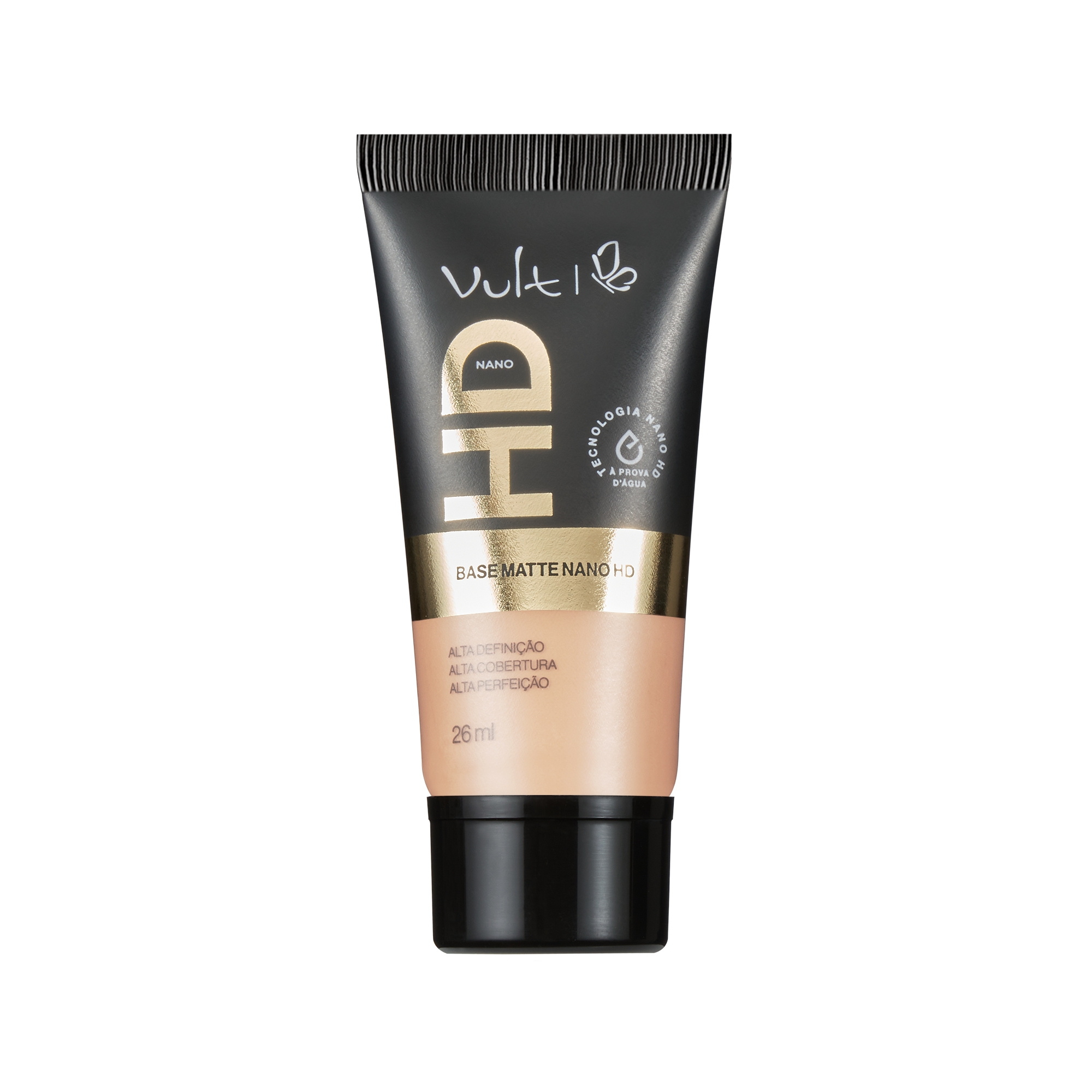 Base Líquida Vult Nano HD Cor V130 26ml Menor preço em Base Líquida Vult Nano HD Cor V130 26ml
