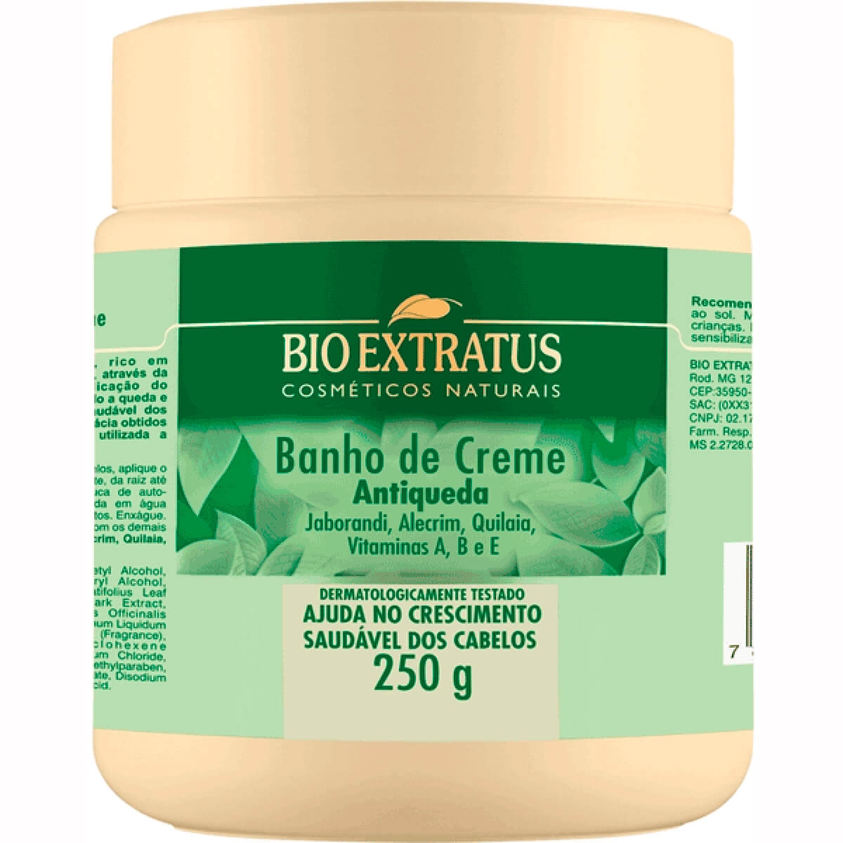 BIO EXTRATUS BANHO DE CREME JABORANDI 250G Menor preço em BIO EXTRATUS BANHO DE CREME JABORANDI 250G