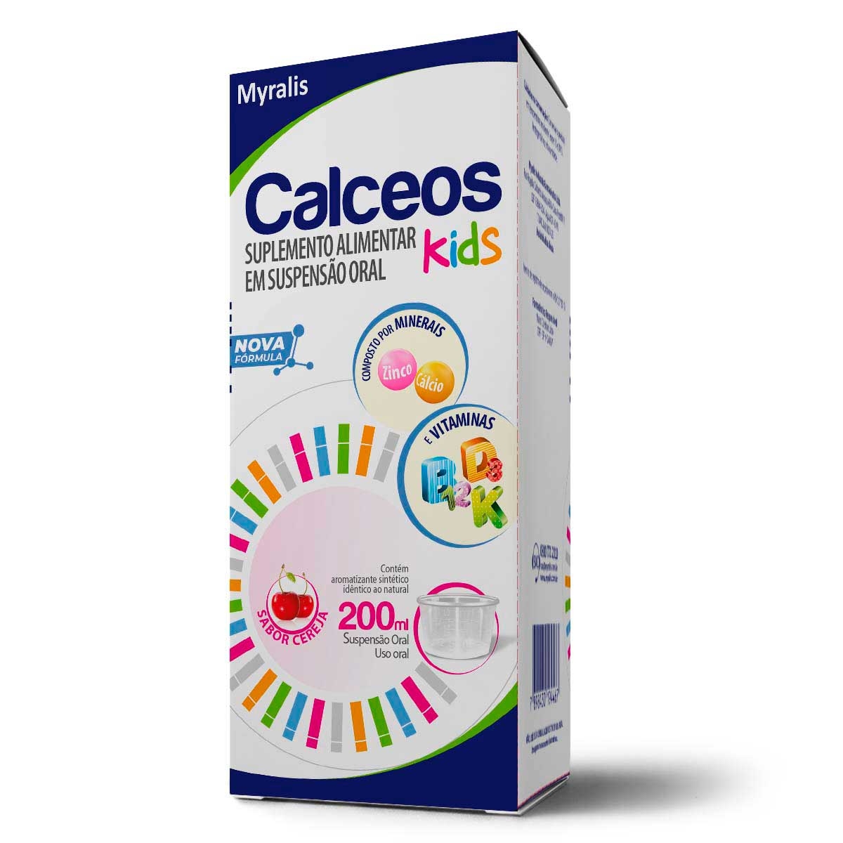 Suplemento Vitamínico Infantil Calceos Kids Sabor Cereja com 200ml Menor preço em Suplemento Vitamínico Infantil Calceos Kids Sabor Cereja com 200ml
