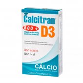 CALCITRAN D3 CALCIO + ASSOCIACOES 30'S                                                                                       