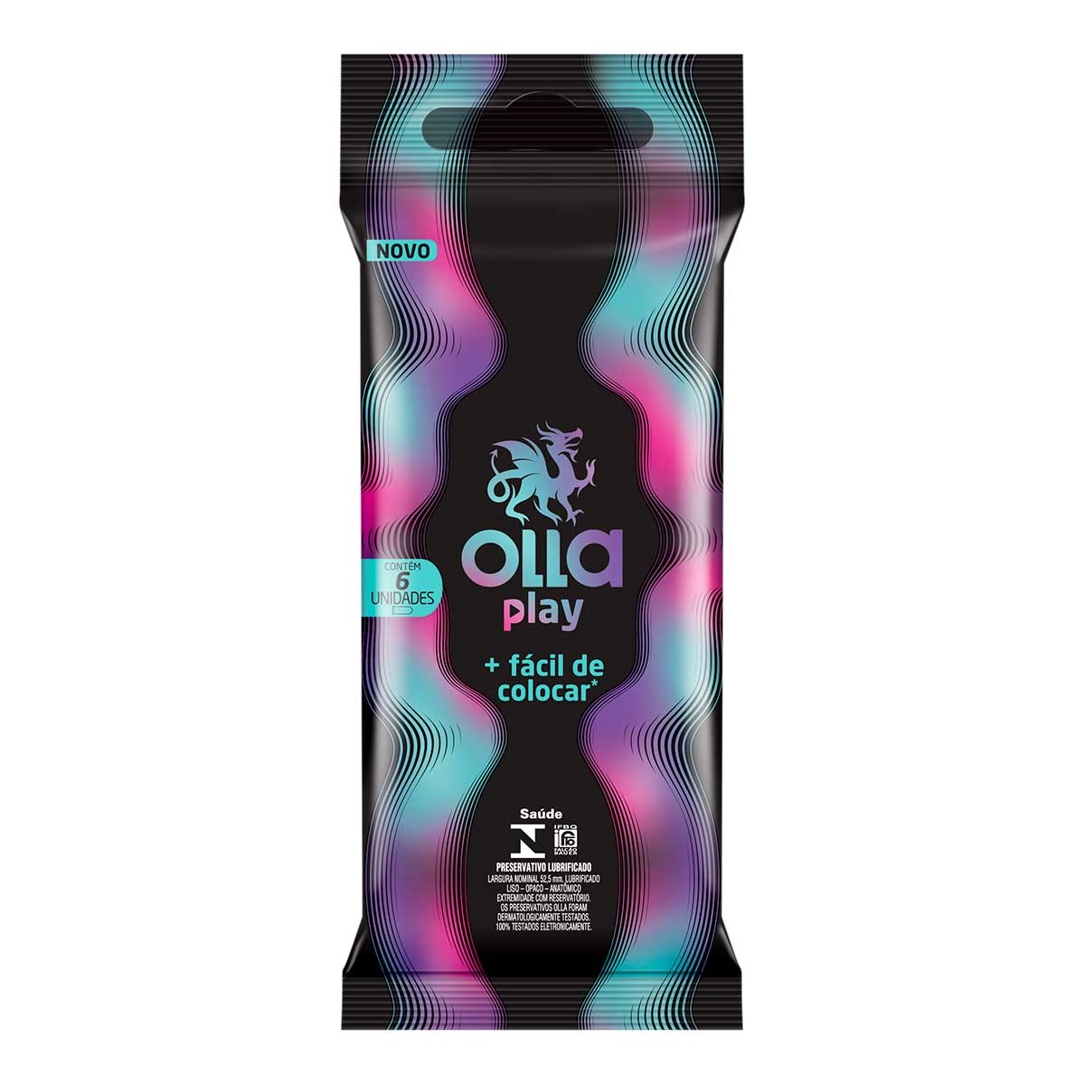 Camisinha Olla Play com 6 unidades Menor preço em Camisinha Olla Play com 6 unidades