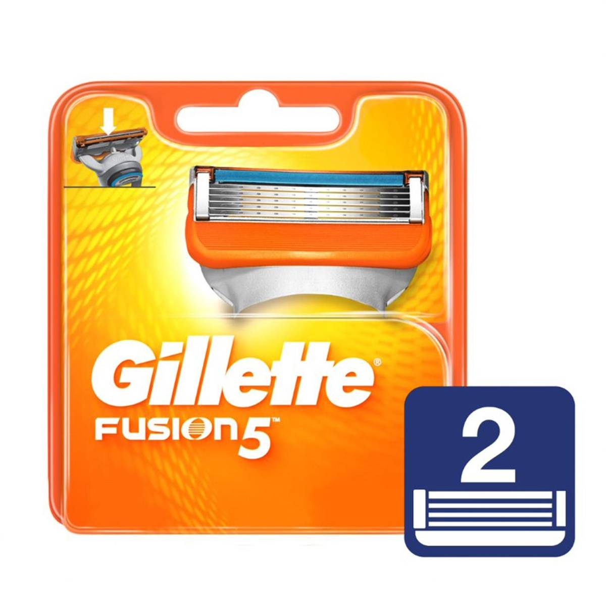 GILLETTE FUSION5 CARGA COM 2 UNIDADES é boa?