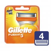 Carga para Aparelho de Barbear Gillette Fusion 5 com 4 unidades