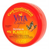 Cera Finalizadora Capilar Vita Capili Manteiga de Karité com 40g